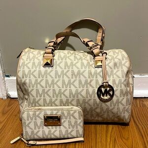 Michael Kors Bag and Small Purse